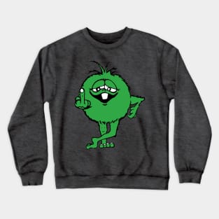 Green Monster Crewneck Sweatshirt